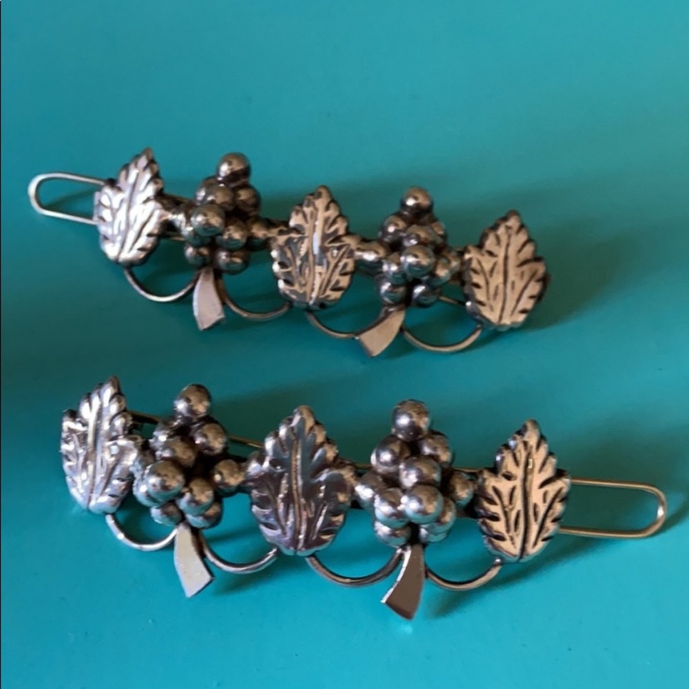 Sterling Silver Barrettes (Set of 2)